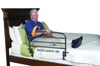 Pivoting Safety Bed Rail, Height 23in, Width 30in, Weight Cap 400lbs (Non-Returnable) - Ea/1
