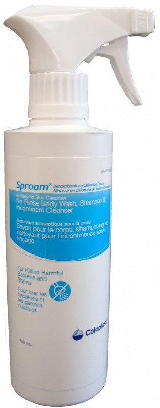 Sproam, No Rinse Cleanser - 12 fl. oz./355 ml