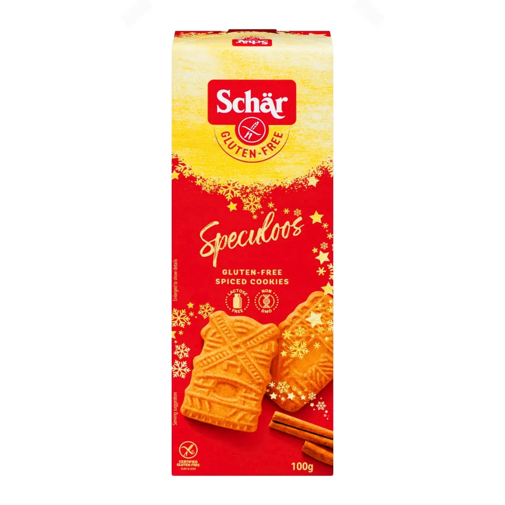 Schar Speculoos Gluten Free Spiced Cookies 100g (Per Each)
