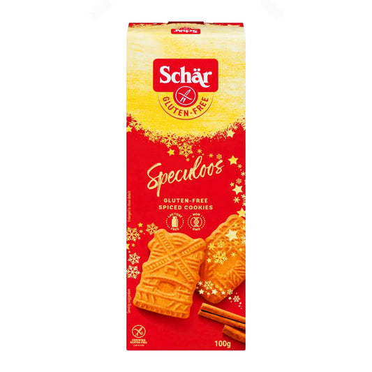 Schar Speculoos Gluten Free Spiced Cookies 100g (Per Each)