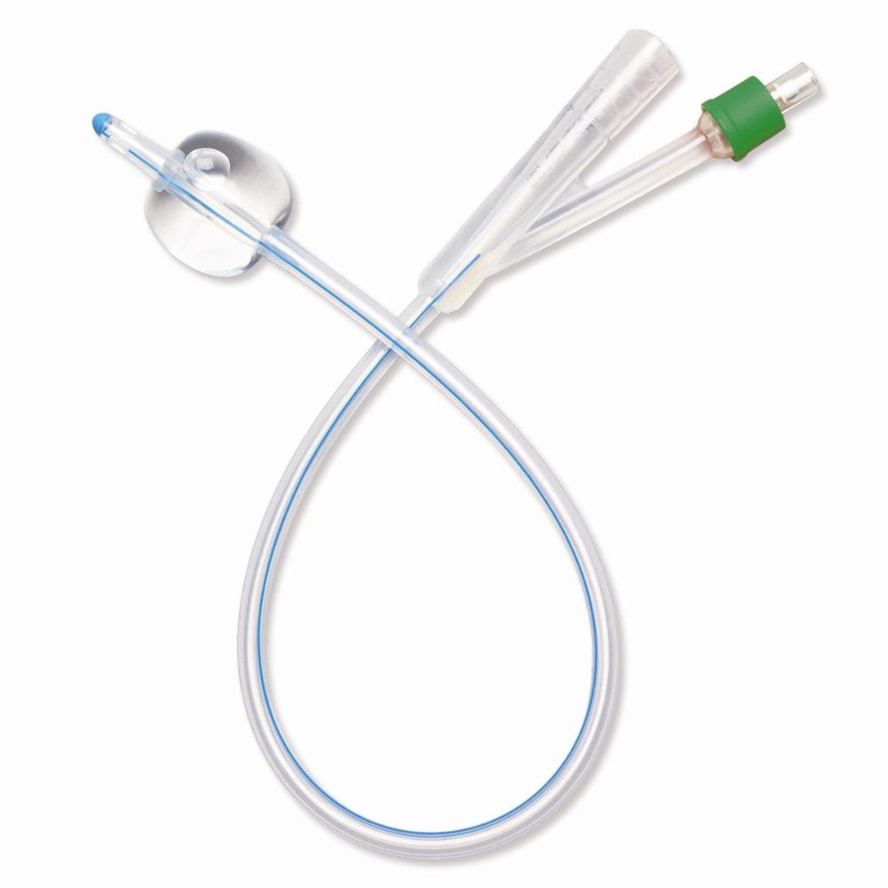 Medline® SelectSilicone 100% Silicone Foley Catheter, 10mL, 2-Way, 24FR (Case 10 pcs)