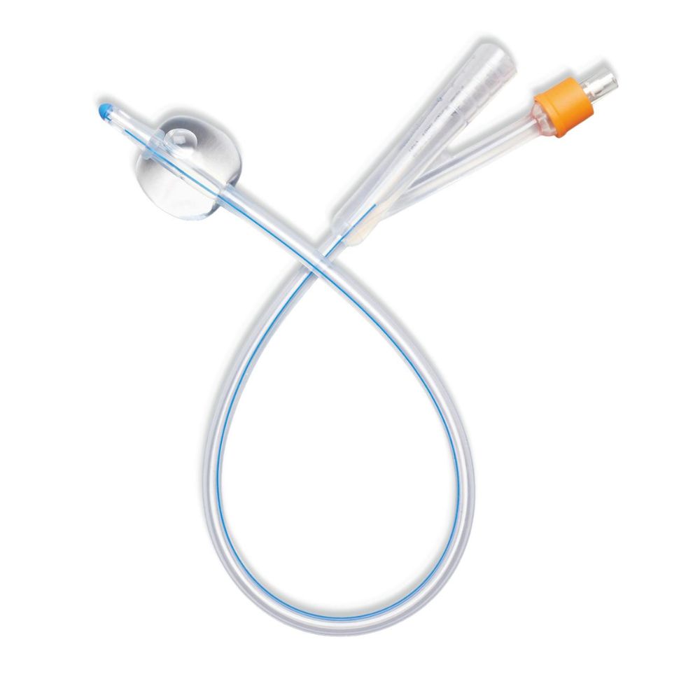 Medline® SelectSilicone 100% Silicone Foley Catheter, 30mL, 2-Way, 16FR (Case 10 pcs)