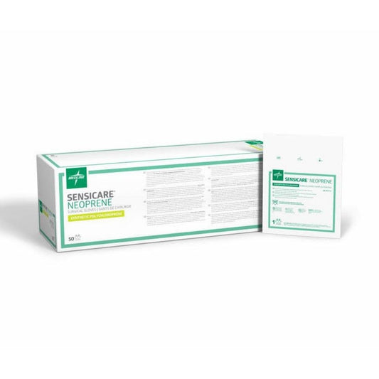 SensiCare® Neoprene Sterile Surgical Gloves, Size 6 (Box 50 pairs)
