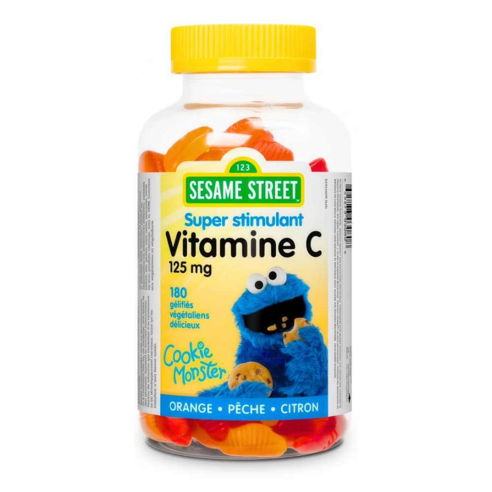 Sesame Street Super Boost Vitamin C - 125mg - 180s