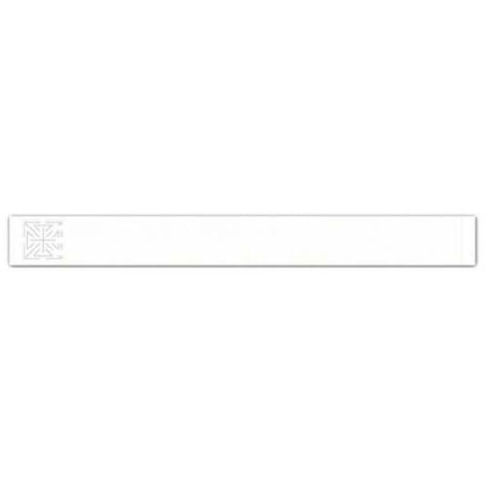 Short Stay® Write-On Tyvek® Wristband, Adult/Pediatric, White, 1" x 10"