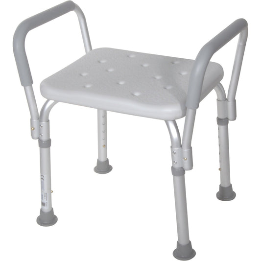 Shower Bench with Removable Padded Arms
