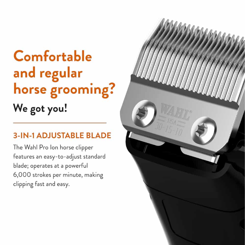Silent horse grooming clipper