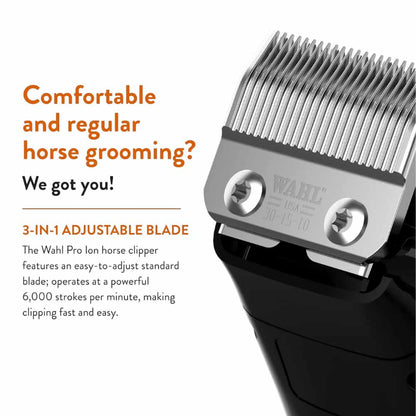 Silent horse grooming clipper
