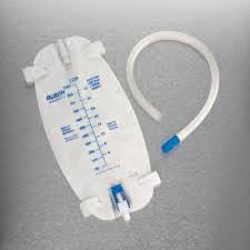 Rusch Easy Tap Leg Bag with 18in. Extension Tubing, 1000mL