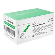 Needle Only (Sol-M), 21G x 1 in. (Green) - 100/Box