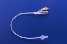 Catheter, Foley 100% Silicone, Rusch Brilliant, 12Fr, 5-10cc, 2 Way