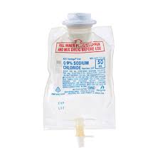 Sodium Chloride 0.9% 50cc Mini-Bag - 80/Case