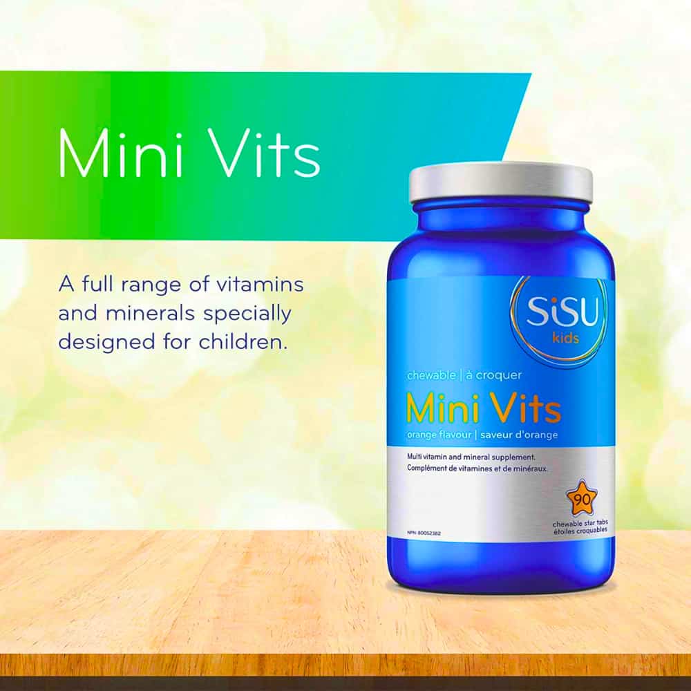 Sisu Kids Mini Vits 90 chewable star tablets