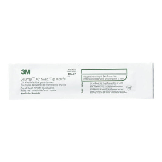 SoluPrep 2% Chlorhexidine Swab Sticks (Box 50 pcs)
