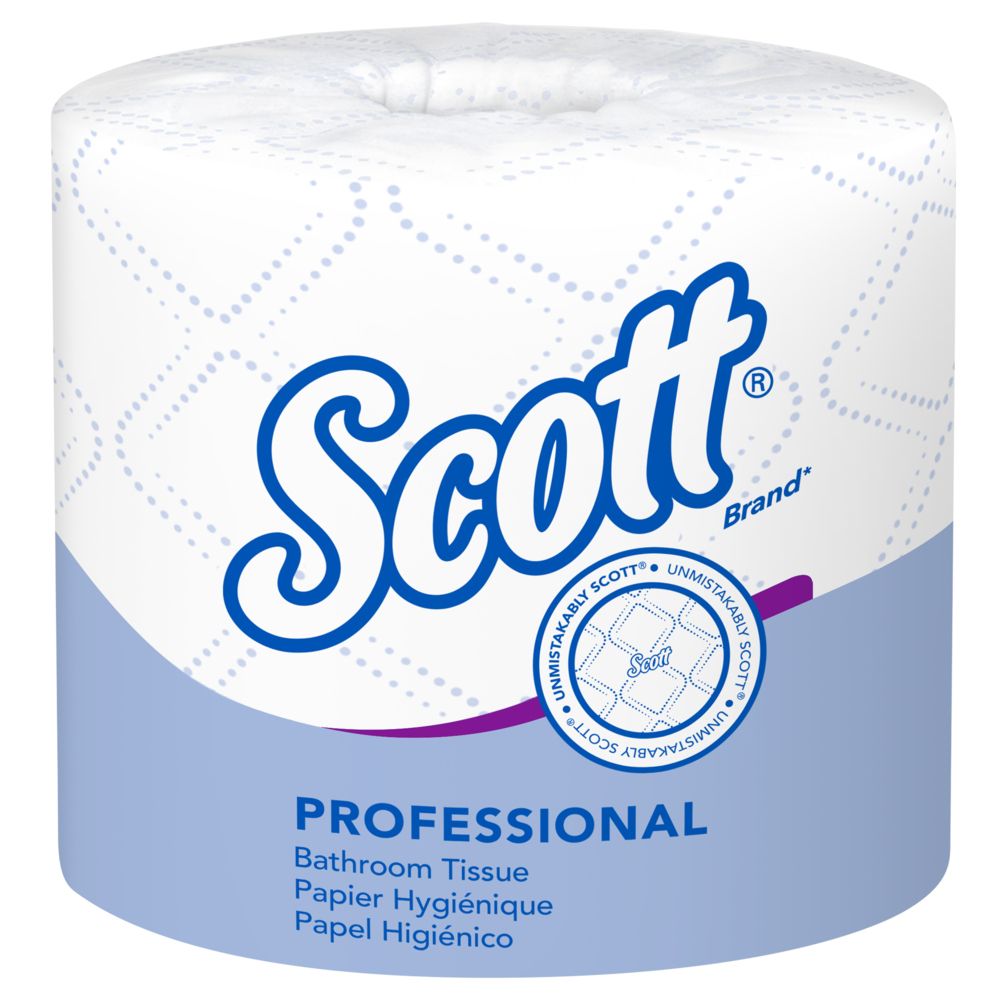 Scott® Standard Roll Toilet Paper, 2 Ply, Bulk Case