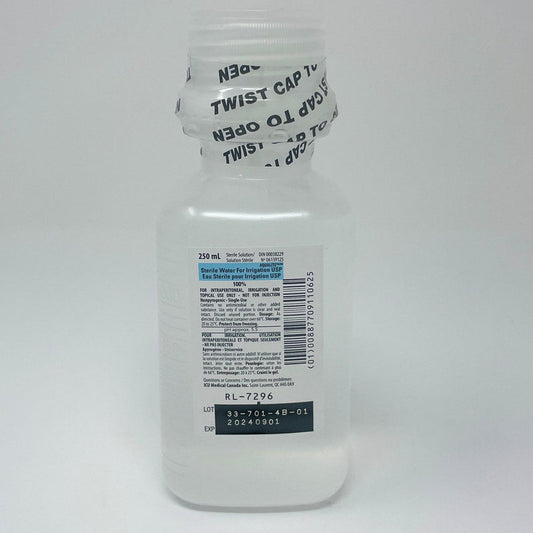 Sterile Water For Irrigation Bottle