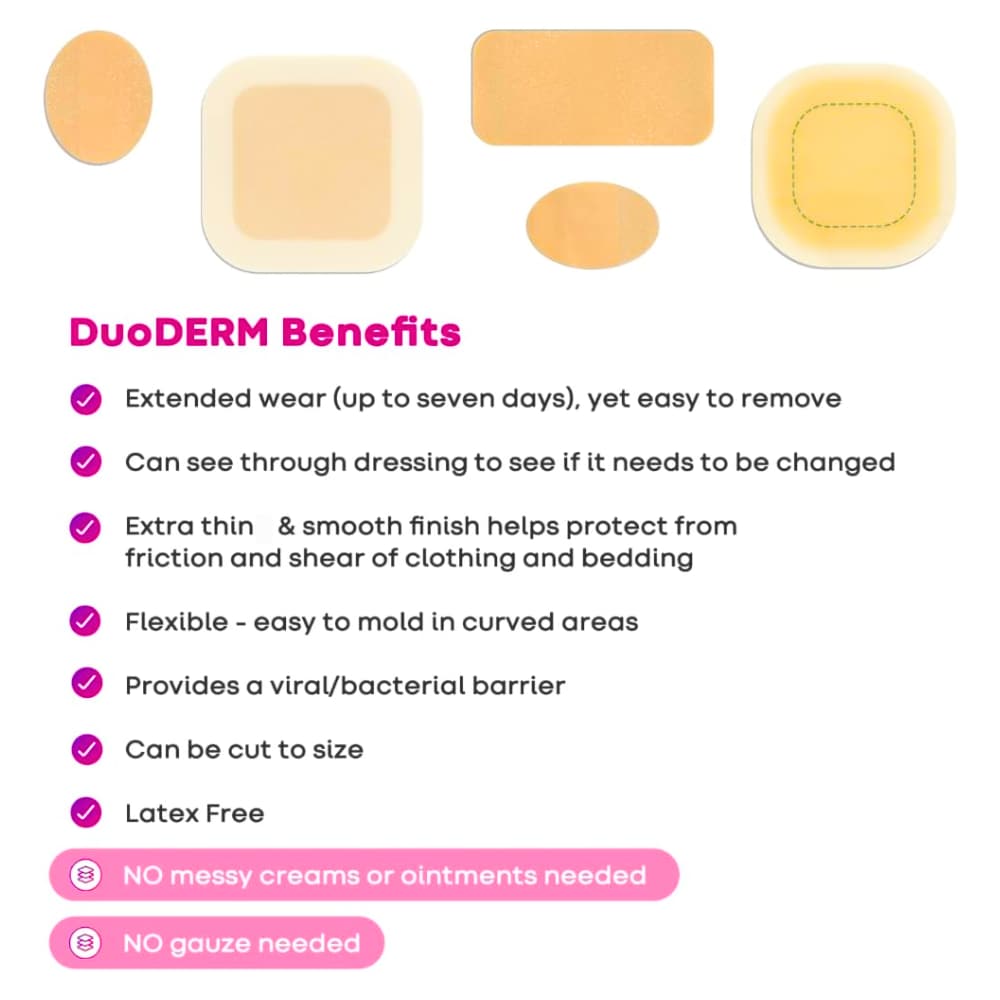 Sterile hydrocolloid wound dressings