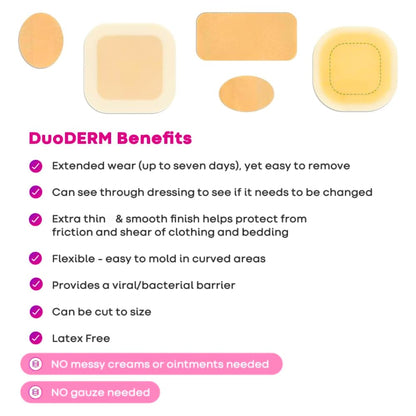 Sterile hydrocolloid wound dressings