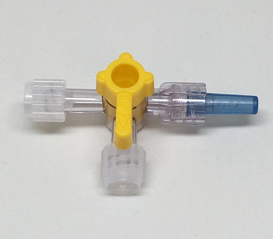Stopcock 3-Way High Flow w/Rotating Luer