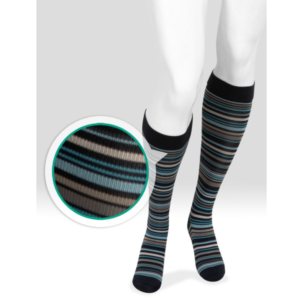 Juzo® Power Vibe Compression Socks, 15-20mmHg, XL, Super Blue (Per Pair)