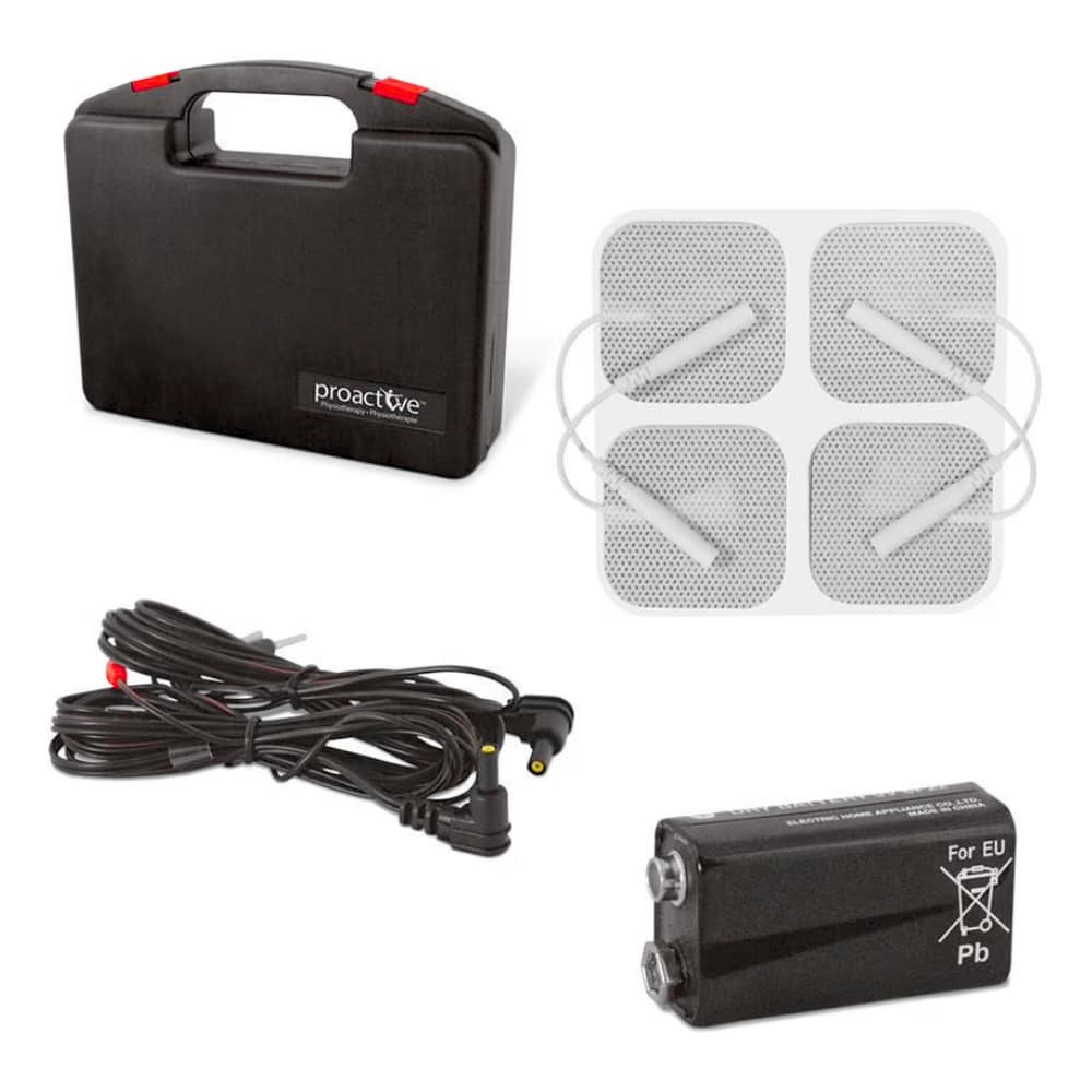 TENS and EMS physiotherapy device