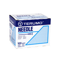 Bx/100 Hypodermic Regular Wall Needle 30G X 1" Double-Bevel Tip Standard Latex-Free