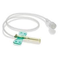 Bx/50 Surflo Winged Infusion Set, 22G, 3/4In, W/12In Tubing, Ultra Thin Wall