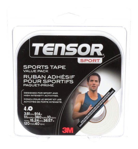 Tensor Sports Tape Value Pack - 4 Rolls