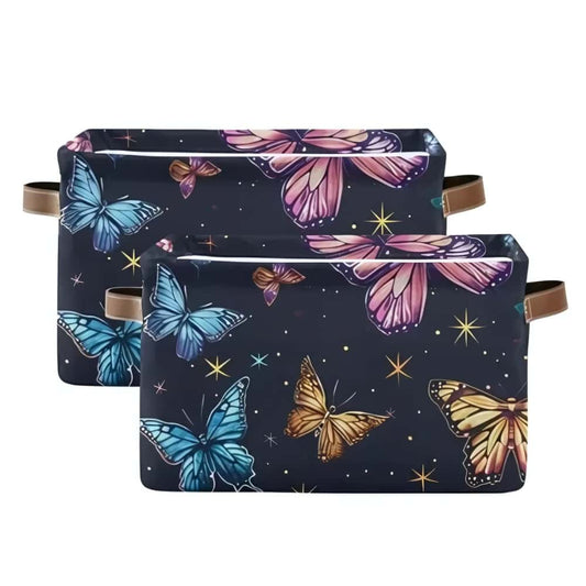 Butterfly Magic Storage Basket Large