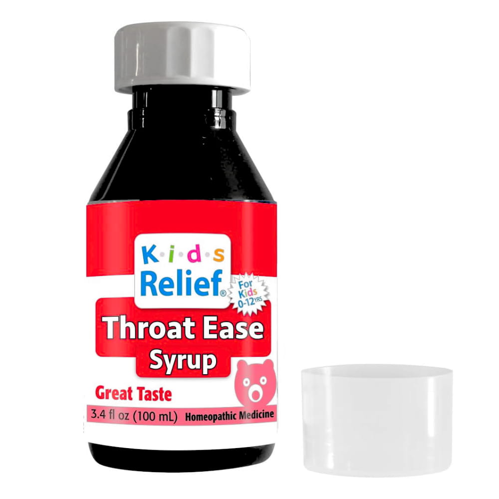 Throat relief with Kids 0-9 Throat Ease