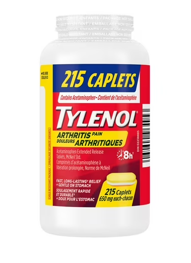 Tylenol* Arthritis Pain Caplets - 215's