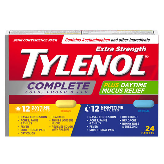 Tylenol* Complete Could, Cough & Flu - Extra Strength - 24s� �