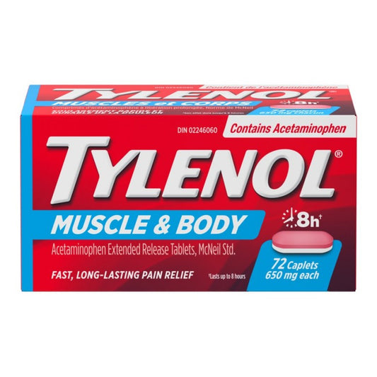 Tylenol* Muscle & Body Caplets - 72's� �