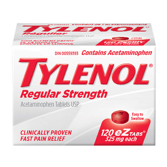 Tylenol* Regular Strength Acetaminophen eZ Tabs - 325mg - 120's