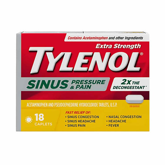 Tylenol* Sinus Pressure and Pain - 18s