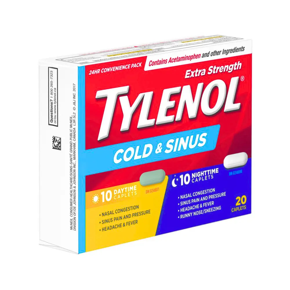 Tylenol Extra Strength cold and sinus relief