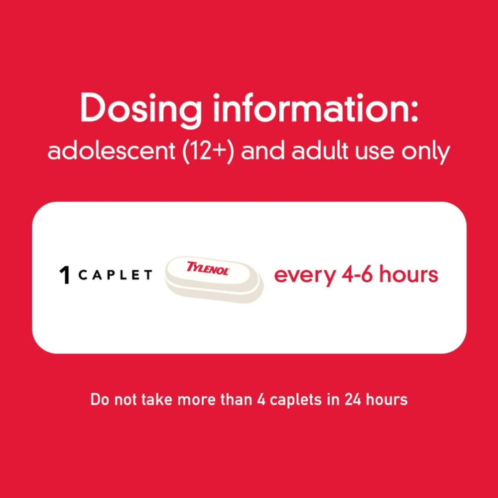 Tylenol medicine for sinus pain and sinusitis