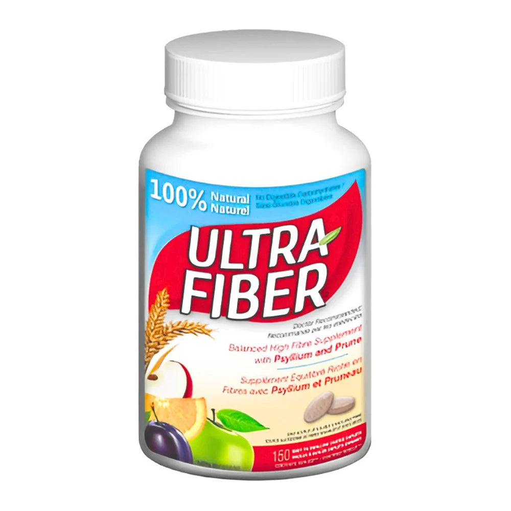 Ultra-Fiber® Dietary Fiber Caplets 150 Count (Per Each)