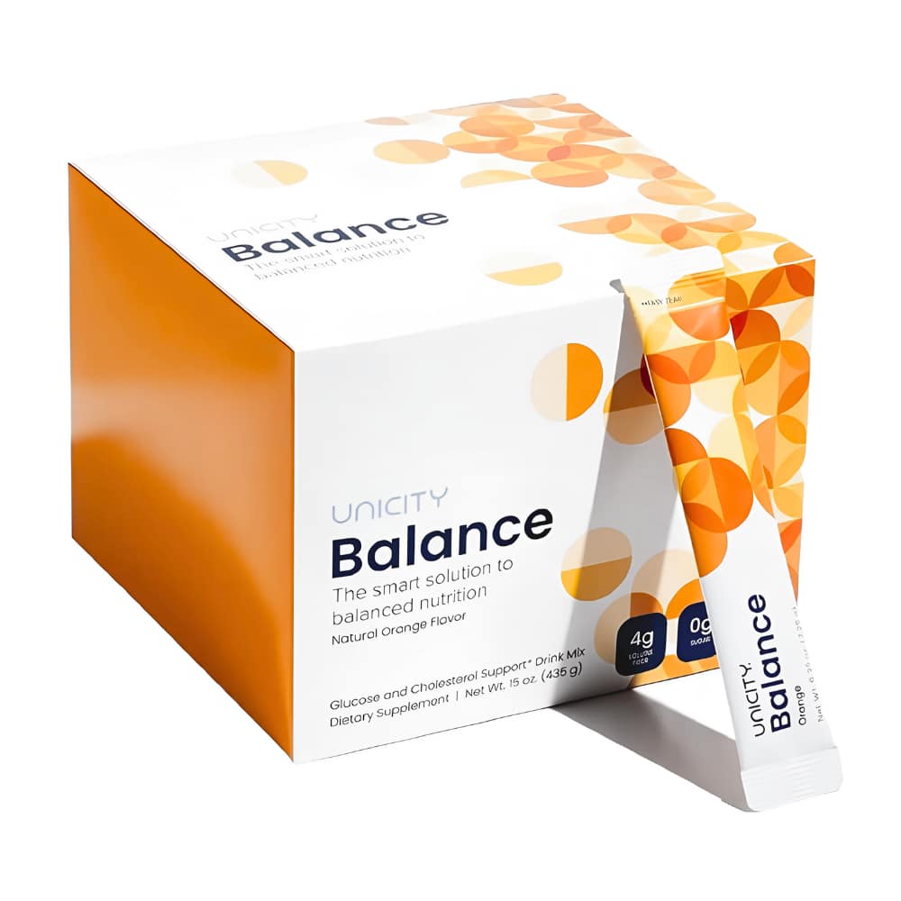Unicity Balance Healthy Glucose Support Drink Mix (Box 30 pcs)