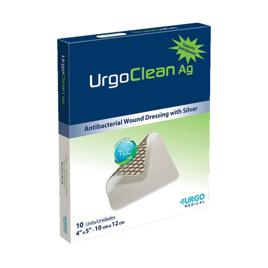 UrgoClean Ag, 10cm x 10cm (Box 10 pcs)