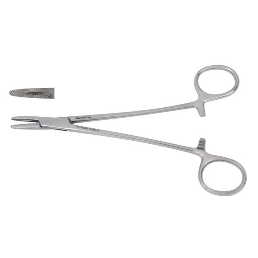 Vantage® Mayo-Hegar Needle Holder, Serrated, 7"