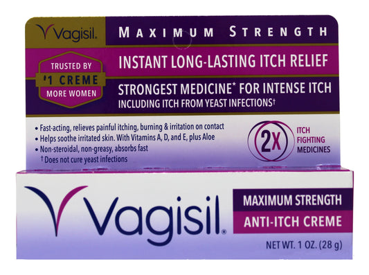 Vagisil Maximum Strength Anti-Itch Creme 1 oz