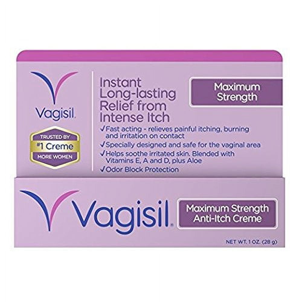 Vagisil Maximum Strength Instant Anti-Itch Vaginal  1 Ounce (Pack of 14)