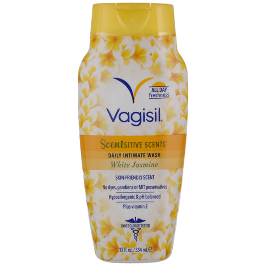 Vagisil Wash Scentsitive Scents White Jasmine 12 oz (Pack of 2)