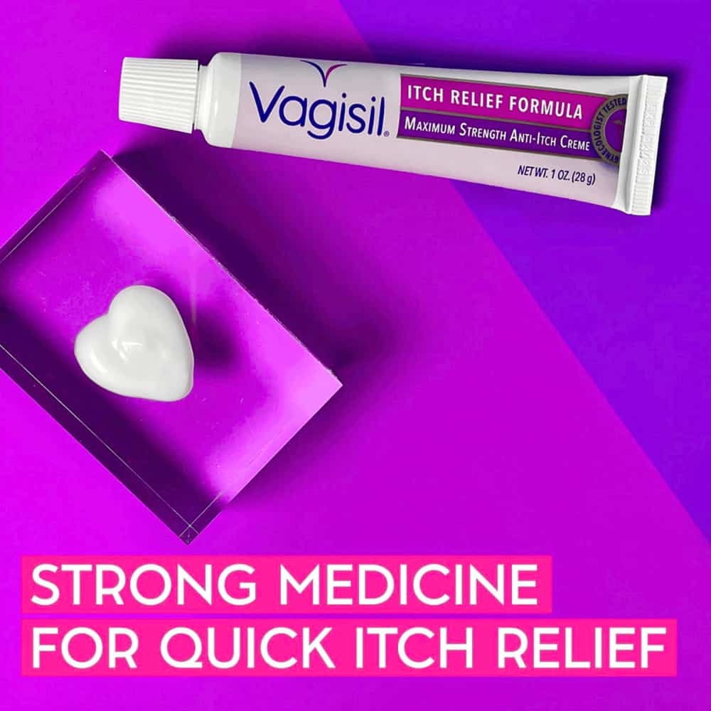 Vagisil anti-itch cream maximum strength 1 oz
