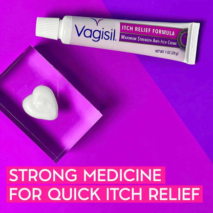 Vagisil anti-itch cream maximum strength 1 oz