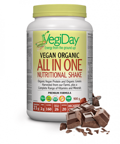 VegiDay: Vegan Organic All In One Nutritional Shake