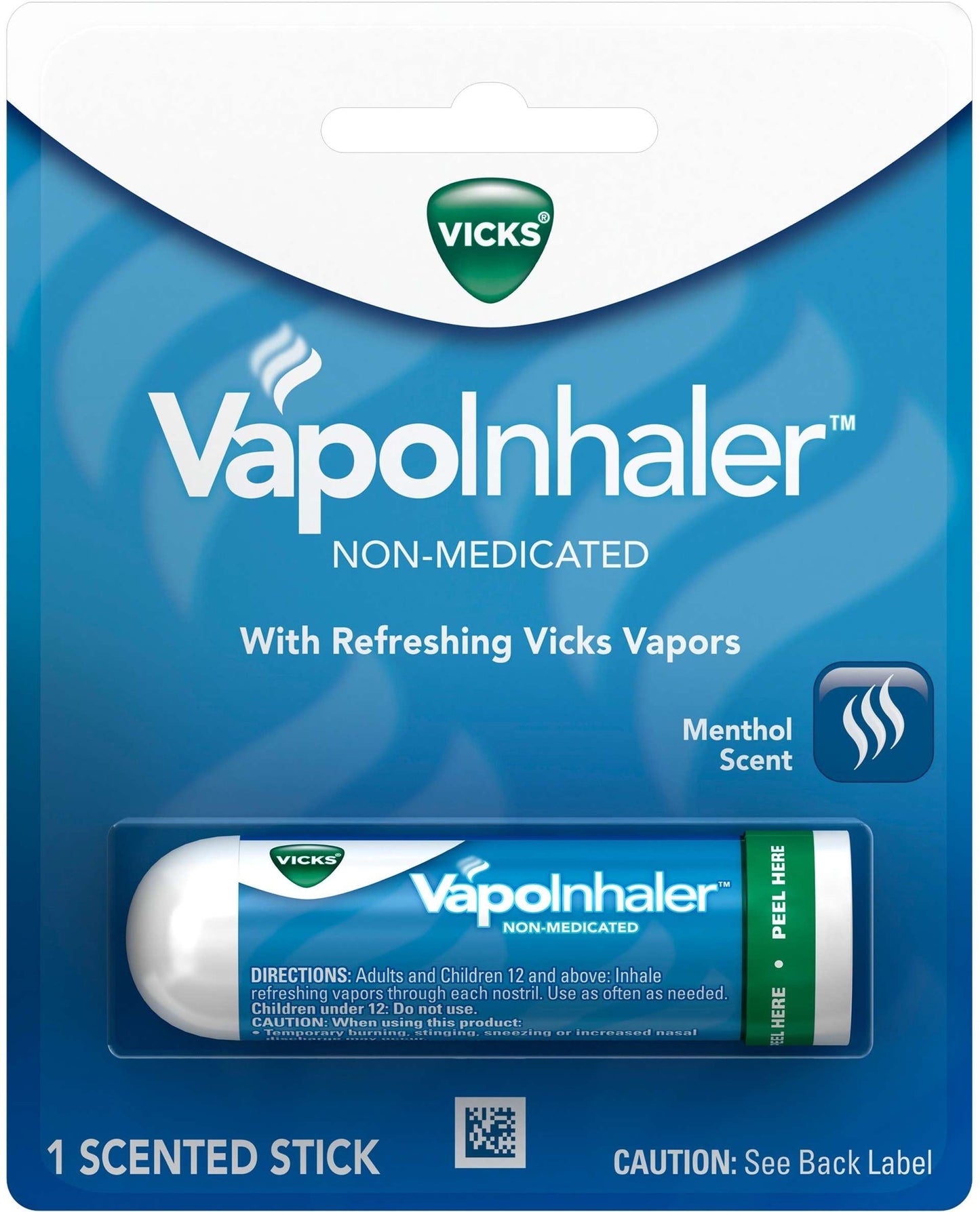 Vicks Non-Medicated Vapo-Inhaler 0.2ml per Tube 5 Pack