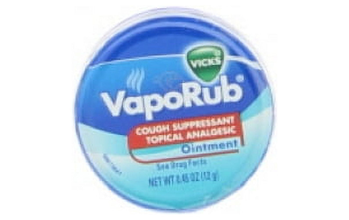 Vicks VapoRub Cough Suppressant - Supresor De La Tos 12 g