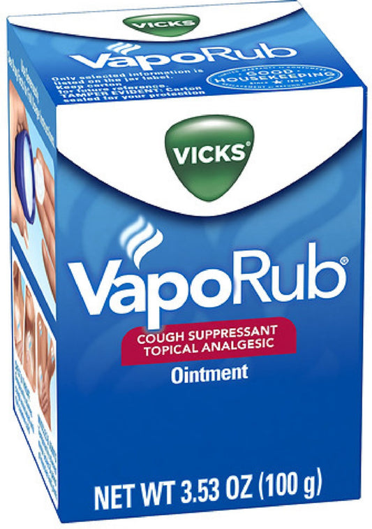 Vicks VapoRub Ointment 3.53 oz (Pack of 2)